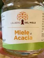 Mängden socker i Miele di Acacia