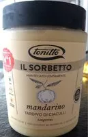 Mängden socker i Sorbetto