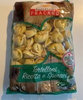 Mängden socker i Tortelloni ricotta e spinaci