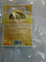 Mängden socker i Gnocchi de pomme de terre
