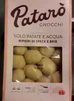 Mängden socker i Solo patate e acqua ripieni di speck e brie