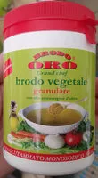 Mängden socker i Brodo vegetale