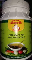 Mängden socker i preparato per brodo vegetale