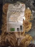 Mängden socker i Tagliatelle aux oeufs