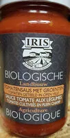Mängden socker i Sauce tomate aux légumes bio