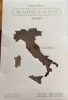 Mängden socker i Pasta all’uovo
