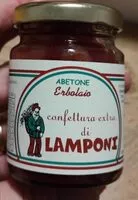 Mängden socker i Confettura extra di lamponi