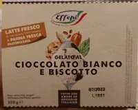 Mängden socker i Gelato Alta Qualità Cioccolato Bianco e Biscotto