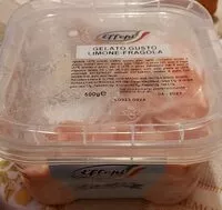 Mängden socker i Gelato gusto limone-fragola
