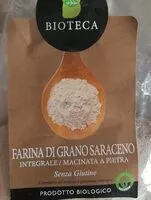 Mängden socker i Farina di grano saraceno integrale