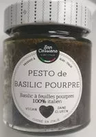 Mängden socker i Pesto basilique à feuille rouge