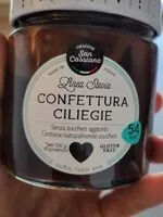 Mängden socker i Confettura ciliege