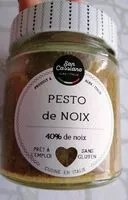 Mängden socker i Pesto de noix