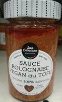 Mängden socker i Sauce bolognaise vegan au tofu