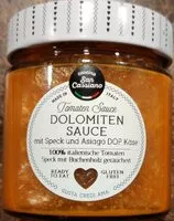 Mängden socker i Dolomiten Sauce