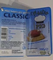 Mängden socker i Mini salami