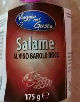 Mängden socker i Salame al vino barolo