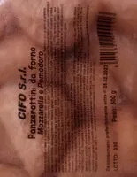 Mängden socker i Panzerottini da forno