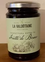 Mängden socker i Confettura Extra di frutti di bosco