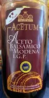 Mängden socker i Aceto Balsamico di Modena