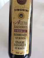 Mängden socker i Aceto Balsamico Di Modena