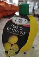Mängden socker i Succo di limone
