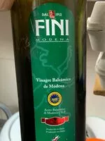 Mängden socker i Vinagre balsamico de modena