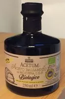 Mängden socker i Aceto balsamico di modena I. G. P.