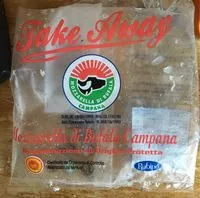 Mängden socker i Mozzarella di bufala campana