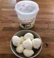 Mängden socker i Mozzarella di Bufala