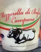 Mängden socker i Mozzarella di bufala campana