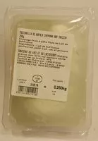 Mängden socker i Mozzarella di Bufala Campana AOP Treccia