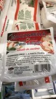 Mängden socker i Mozzarella di latte di bufala per cucina