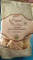 Mängden socker i Tagliatelle di grano duro biologiche trafilate al bronzo
