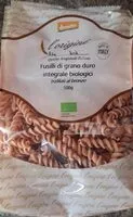 Mängden socker i Fusilli di grano duro integrale biologici