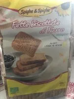 Mängden socker i Fette Biscottate di FARRO integrsle