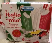 Mängden socker i Italia mia ghiaccioli