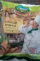 Mängden socker i cavolfiori rosette surgelati