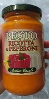 Mängden socker i Pesto peperoni e ricotta