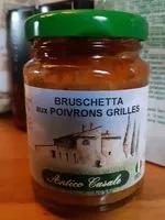 Mängden socker i Bruschetta aux poivrons grillés