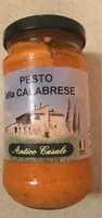 Mängden socker i Pesto alla calabrese
