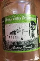 Mängden socker i Olives vertes denoyautees