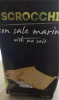 Mängden socker i Scrocchi