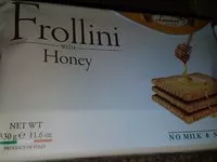 Mängden socker i Frollini with honey