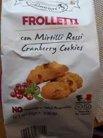 Mängden socker i Froletti con mirtilli rossi