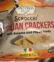 Mängden socker i Italian crackers