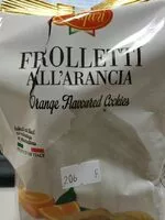 Mängden socker i Frolletti all'arancia