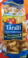 Mängden socker i Taralli gusto mediterraneo