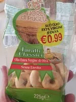 Mängden socker i Fiore di puglie