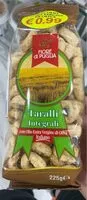 Mängden socker i Taralli integrali
